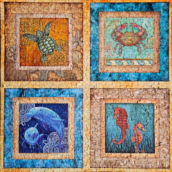 Under the Sea, 500 piece puzzle, Springbok, Hallmark - Picture 1 of 2